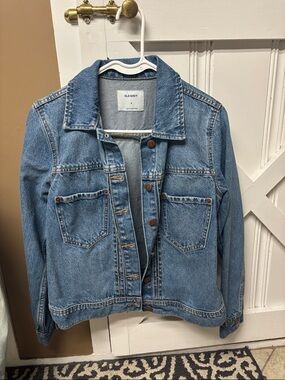 Old Navy Light Blue Denim Jean Jacket - Women's Casual Trucker